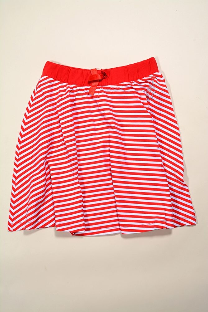 sukně letní dívčí, Wendee, DY17127-2, červená - 140 | 10let