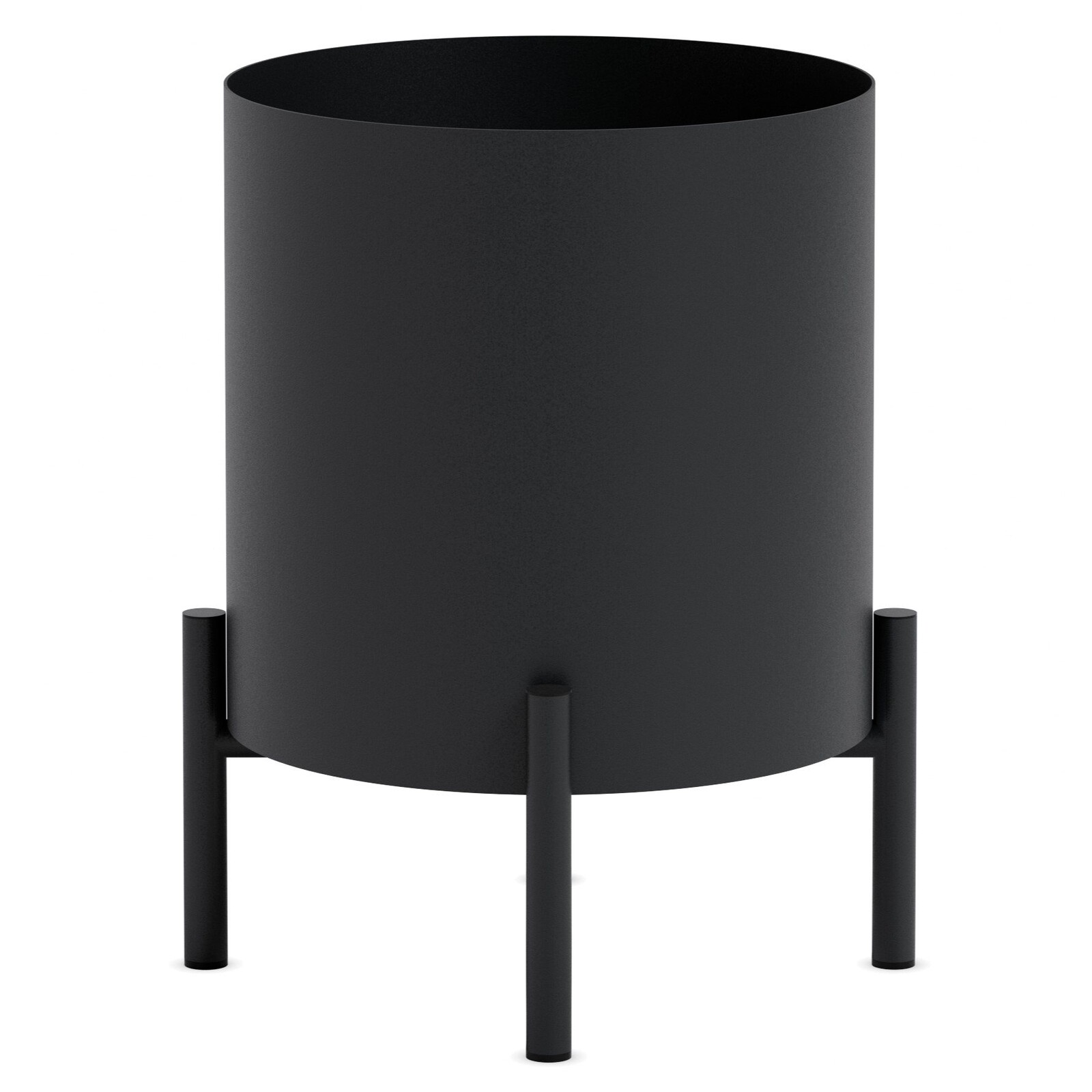 Stojan na květiny SIMPLY GROW 37 x 51 cm, černá, ocel, Eva Solo