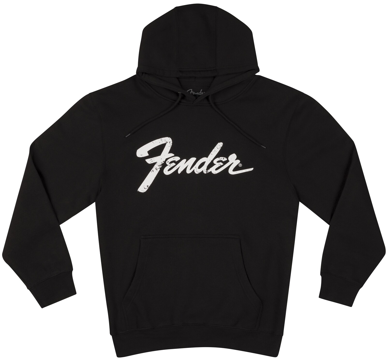 Fender Logo Date Back Hoodie Black M