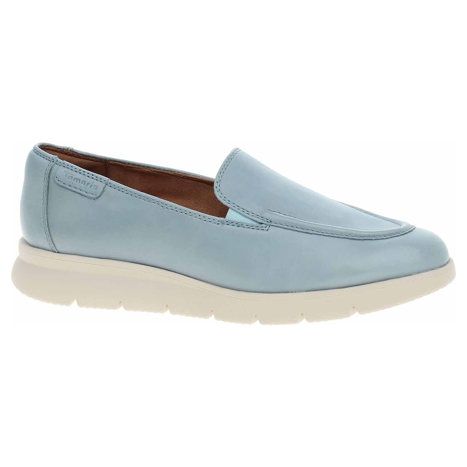 Ecco Dámské mokasiny Tamaris 1-24629-44 light blue 23001106