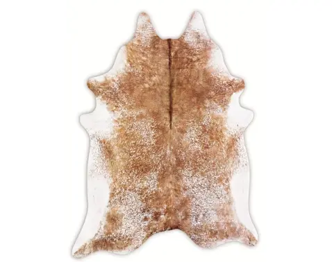 Imitace kravské kůže béžová, 120x150 cm