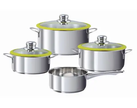 Sada hrnců (7 dílů) Kiwi, zelená