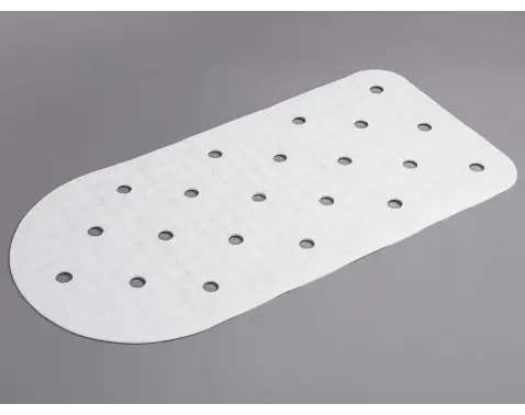 Protiskluzová podložka do vany 35x72 cm, bílá