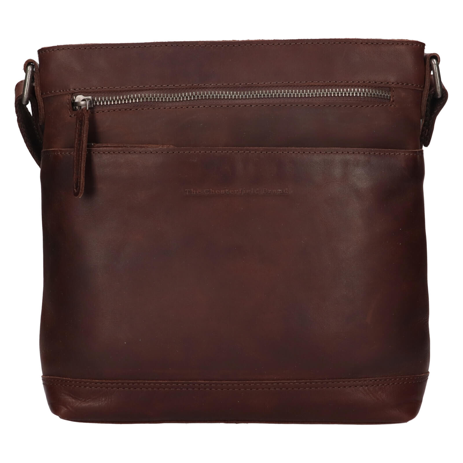 Dámská kožená crossbody kabelka The Chesterfield Brand Almeria - hnědá