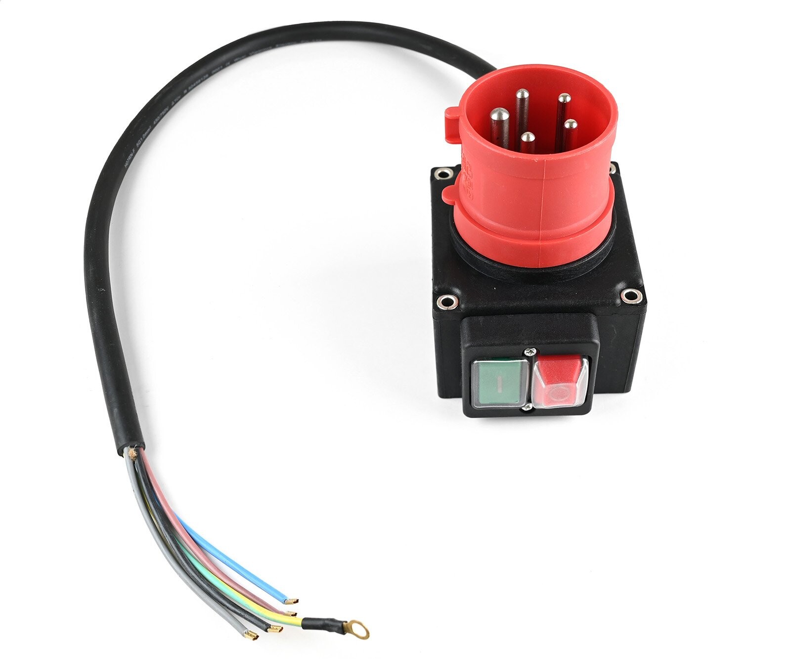 Vypínač se zásuvkou a vodičem pro štípač dřeva 400V Scheppach