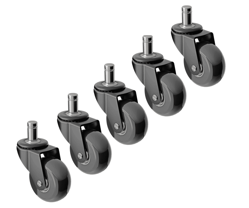 Kolečko nábytkové 5ks 50mm čep 11mm