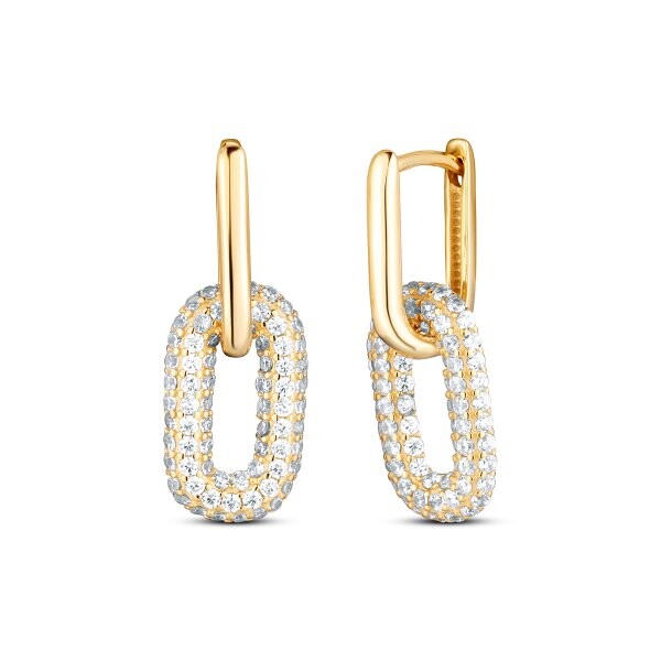 Náušnice se syntetickými kameny 636-927-100600-0000