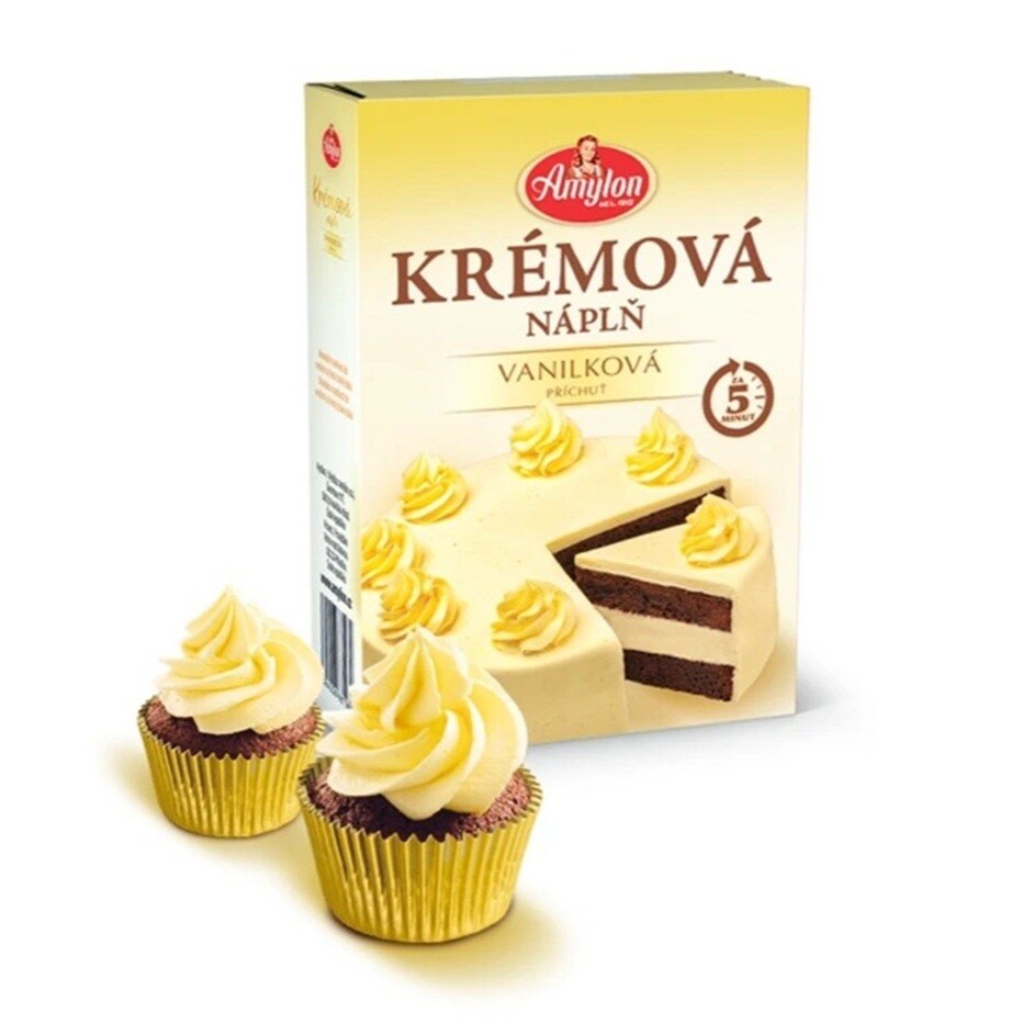 Amylon Krémová náplň vanilková příchuť 80g