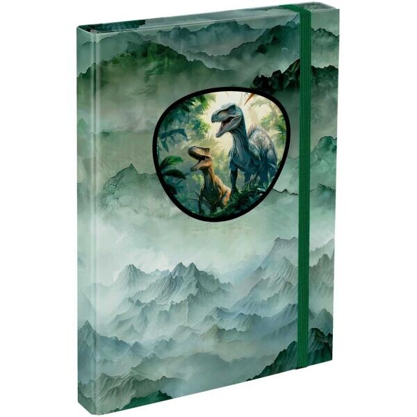 BAAGL DINO Desky na školní sešity A4, zelená, velikost