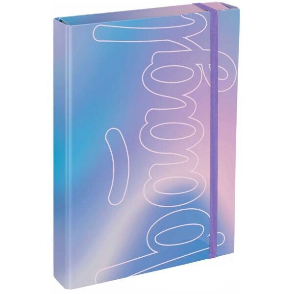 BAAGL JUMBO SKY Desky na školní sešity A4, fialová, velikost