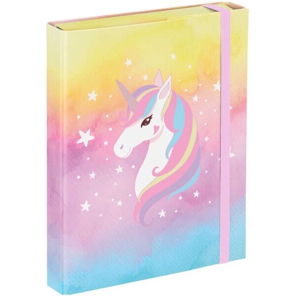 BAAGL RAINBOW UNICORN Desky na školní sešity A5, mix, velikost