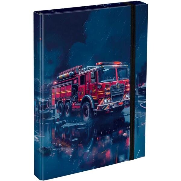 BAAGL ZÁCHRANÁŘI Desky na školní sešity A4, tmavě modrá, velikost