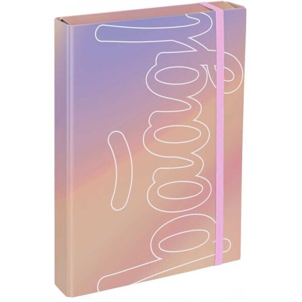 BAAGL JUMBO PASTEL Desky na školní sešity A4, žlutá, velikost