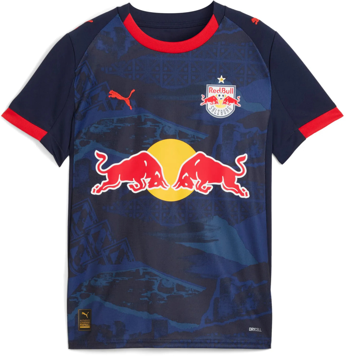 Dres Puma FC Red Bull Salzburg Away Jersey Replica Jr 2025/26