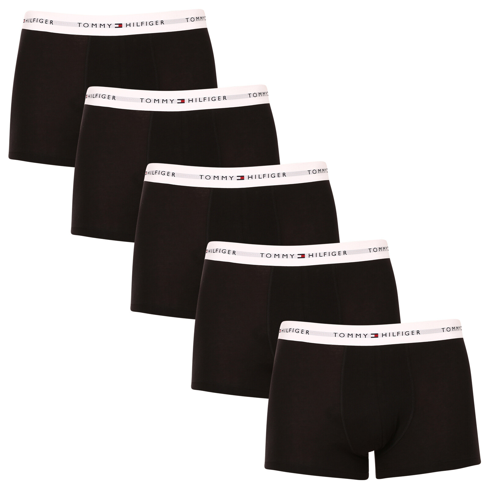 5PACK pánské boxerky Tommy Hilfiger černé (UM0UM02767 0SJ) XXL, trenky / trenýrky