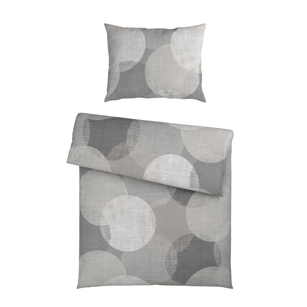 Esposa POVLEČENÍ, flanel, antracitová, 140/220 cm