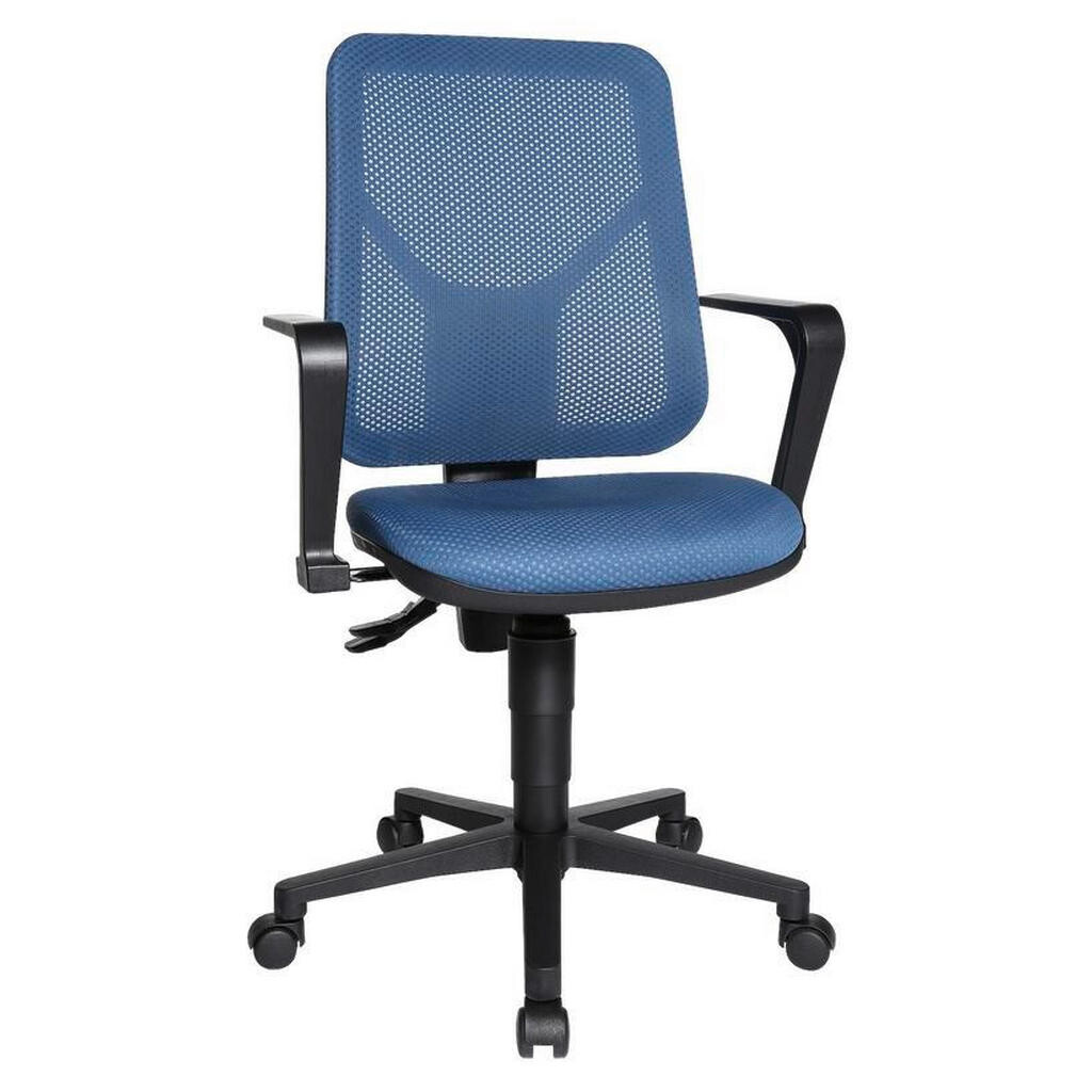 XXXL OTOČNÁ ŽIDLE, plochá tkanina, síť, petrolej