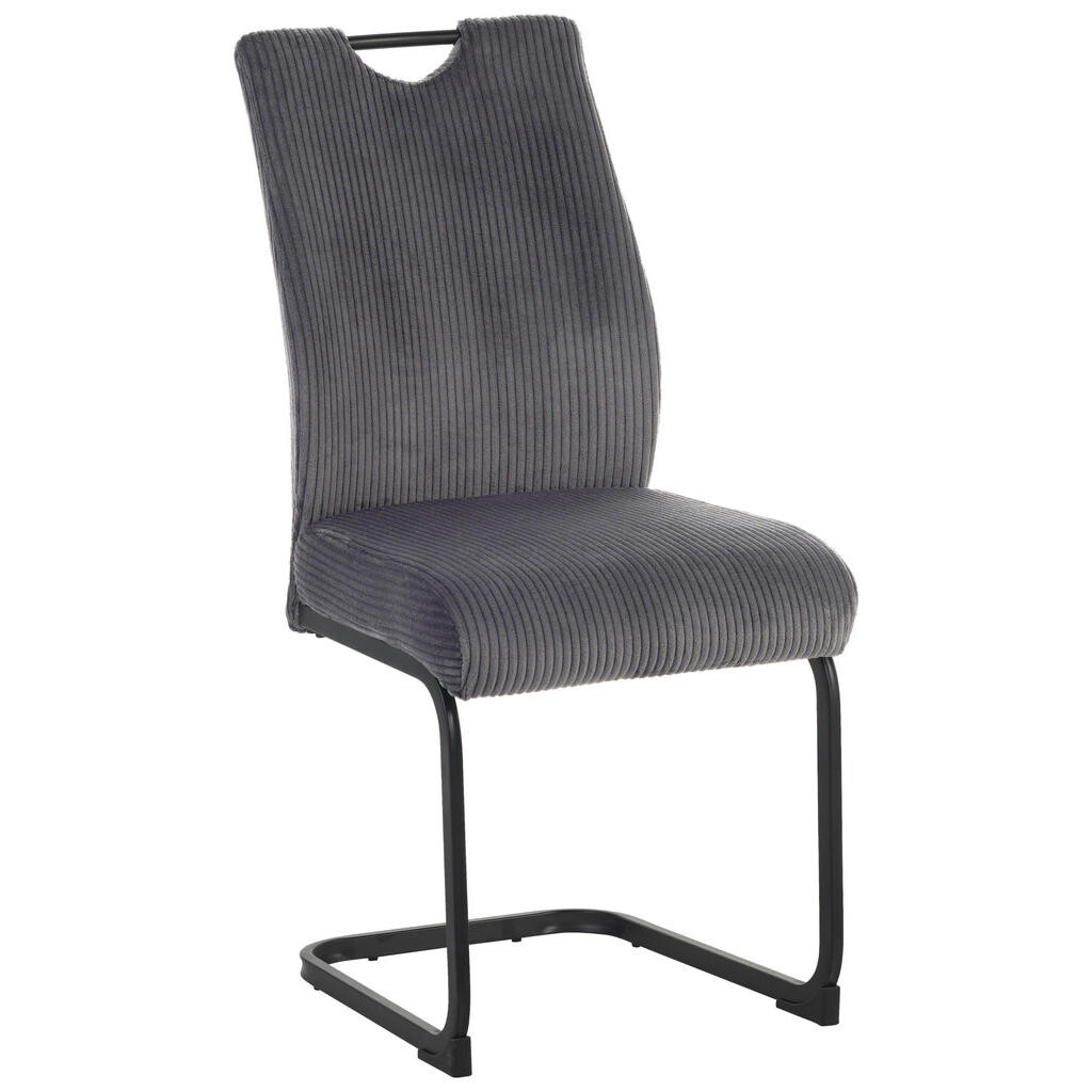 home24 HOUPACÍ ŽIDLE, antracitová