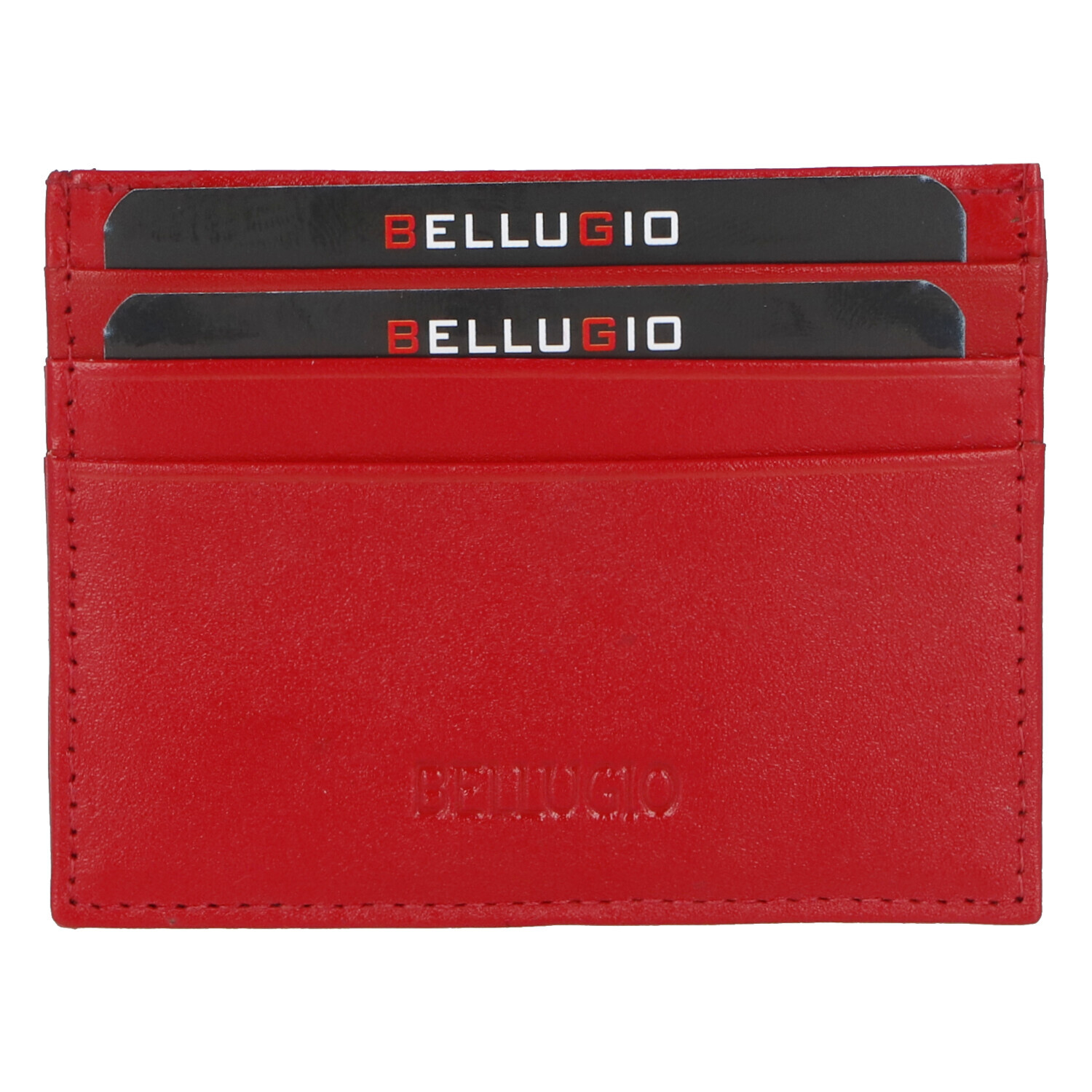 Kožená dokladovka červená - Bellugio Dalina červená