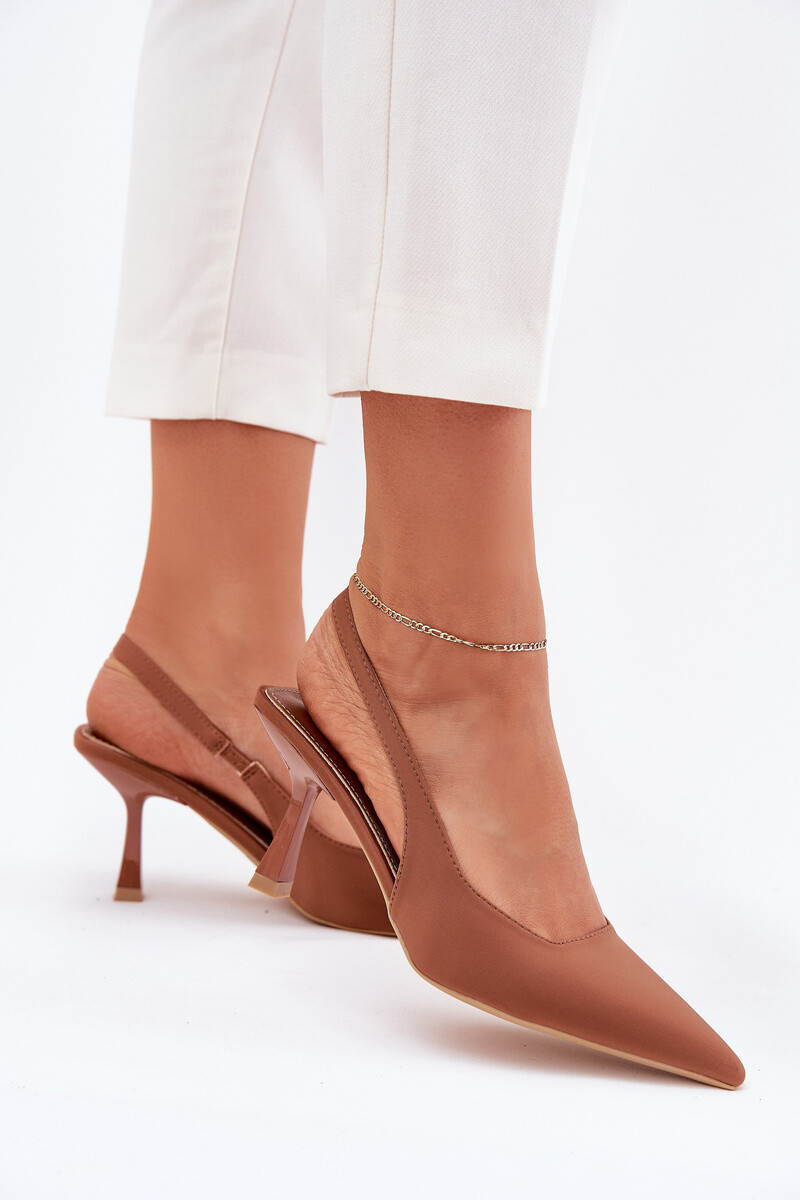 Boto Dámské Sandály Na Jehlách Camel Lunira