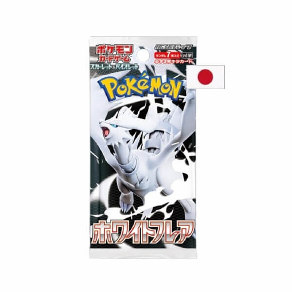 Pokémon Scarlet and Violet White Flare Booster balíček - japonsky