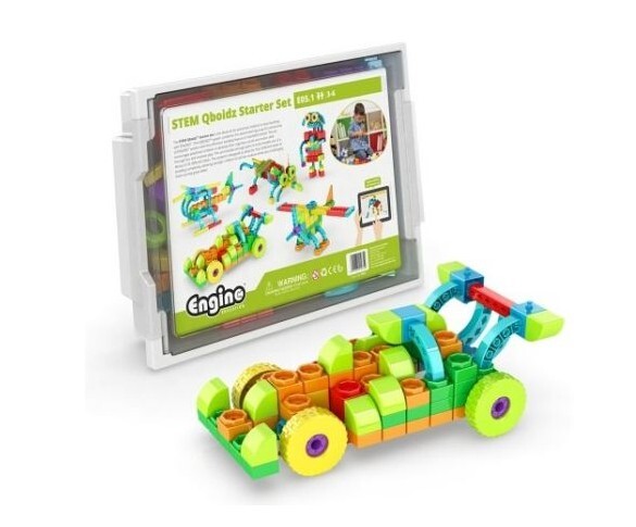 Engino STEM Qboidz Starter Set 1175 dílků