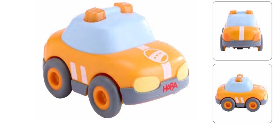 Haba Cars Bezpečnostní auto oranžové