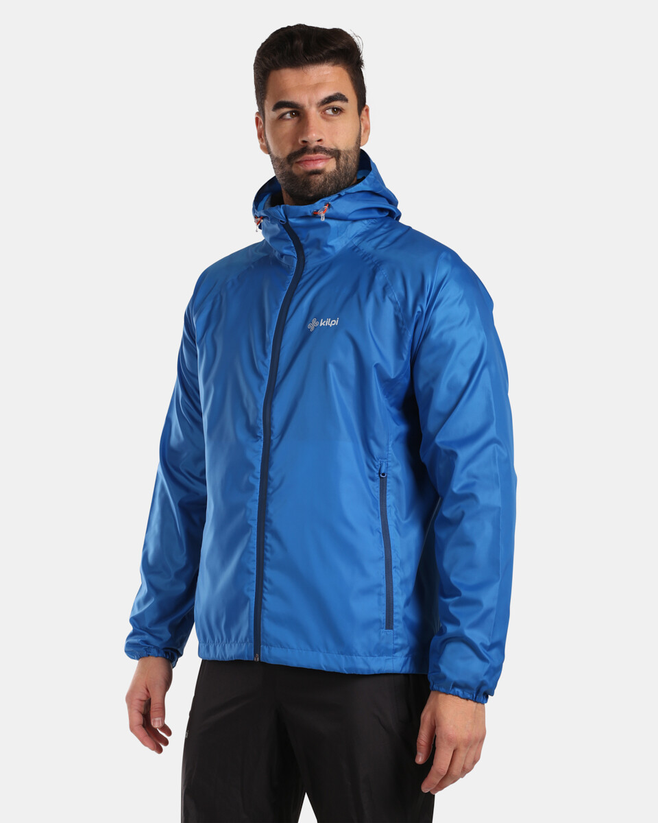 Turistická sbalitelná pláštěnka kilpi jaluu-u modrá 3xl