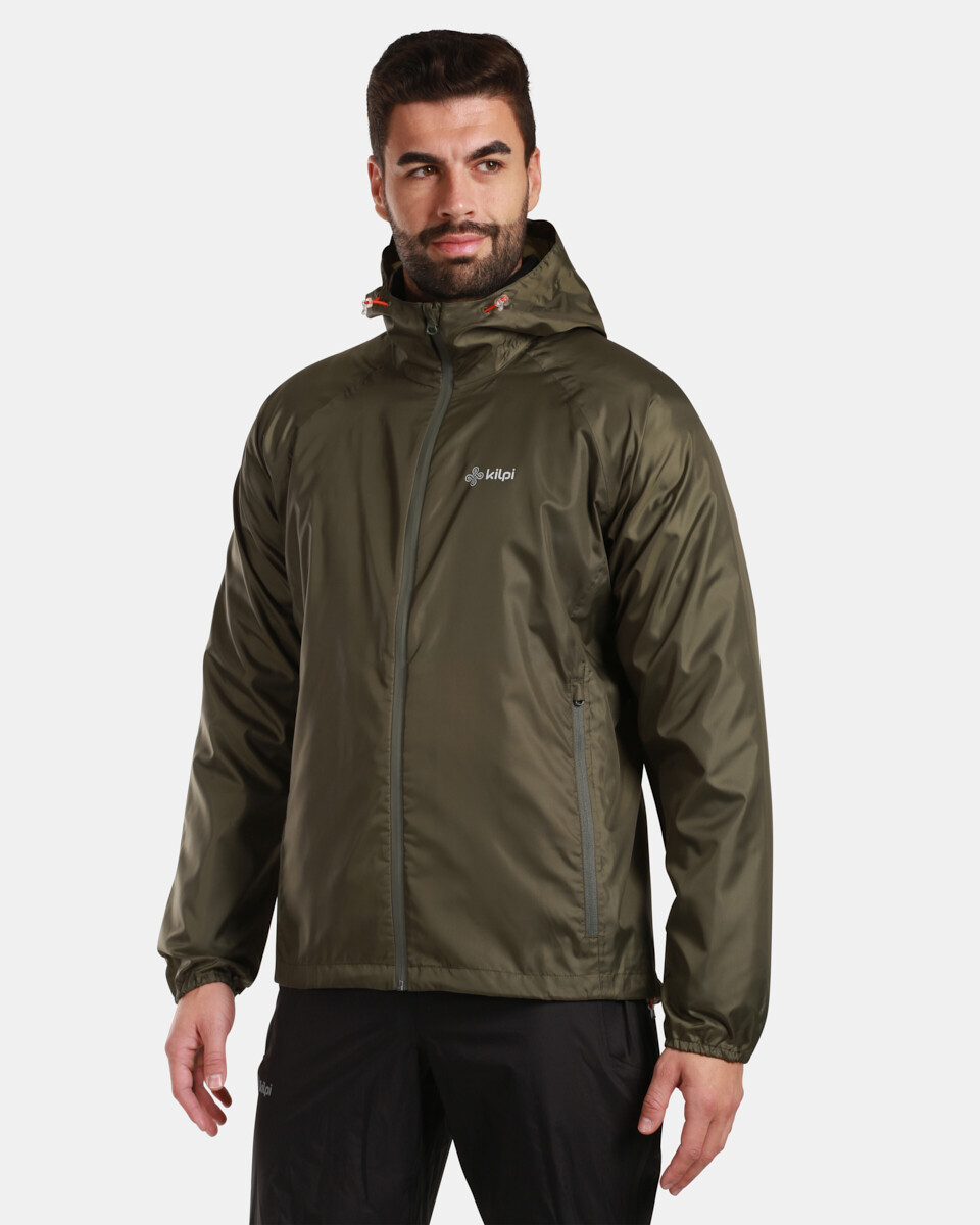 Turistická sbalitelná pláštěnka kilpi jaluu-u tmavě zelená 3xl