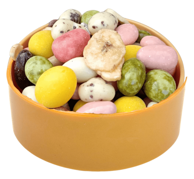 Veselá Veverka Mandle mix s banánem 100 g