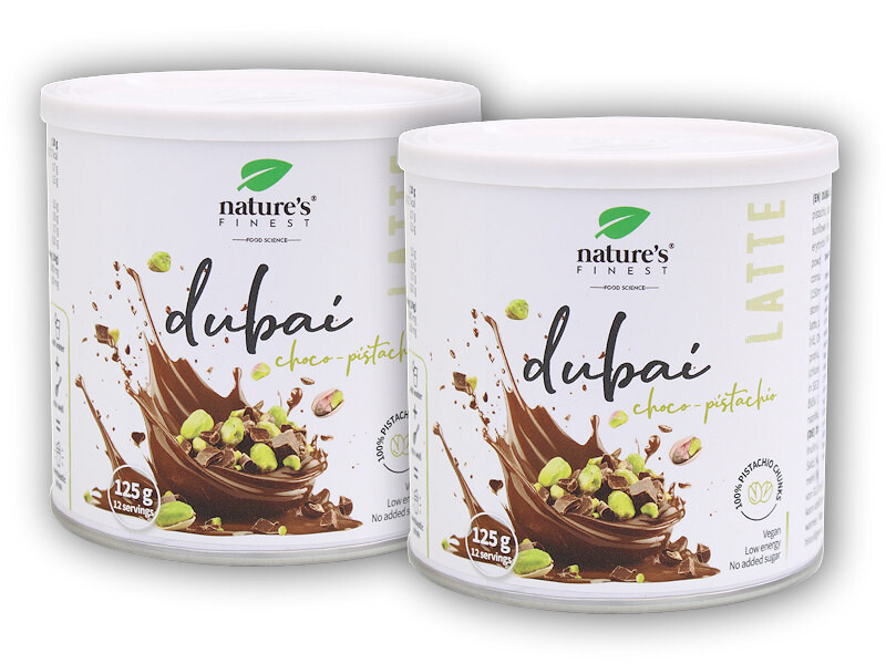 Nature's Finest 2x Dubai latte BIO 125g