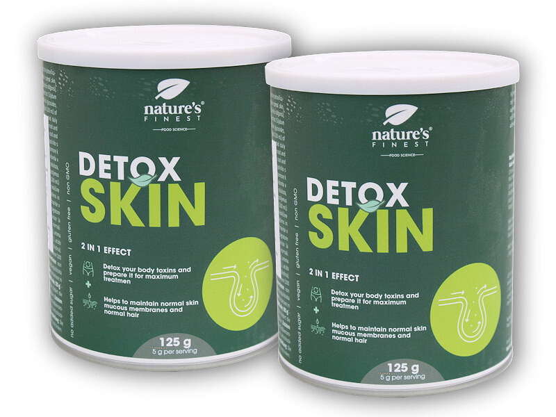Nature's Finest 2x Detox skin 125g