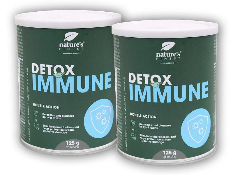Nature's Finest 2x Detox immune 125g