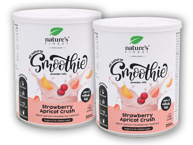 Nature's Finest 2x Smoothie apricot crush 200g