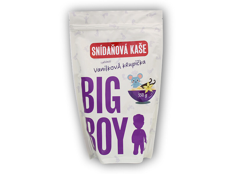 BigBoy Rýžová kaše s vanilkovou krupičkou 350g EKO varianta