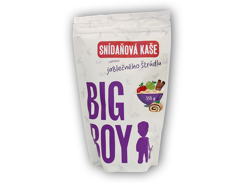 BigBoy Ovesná kaše s jablky a skořicí 350g EKO varianta