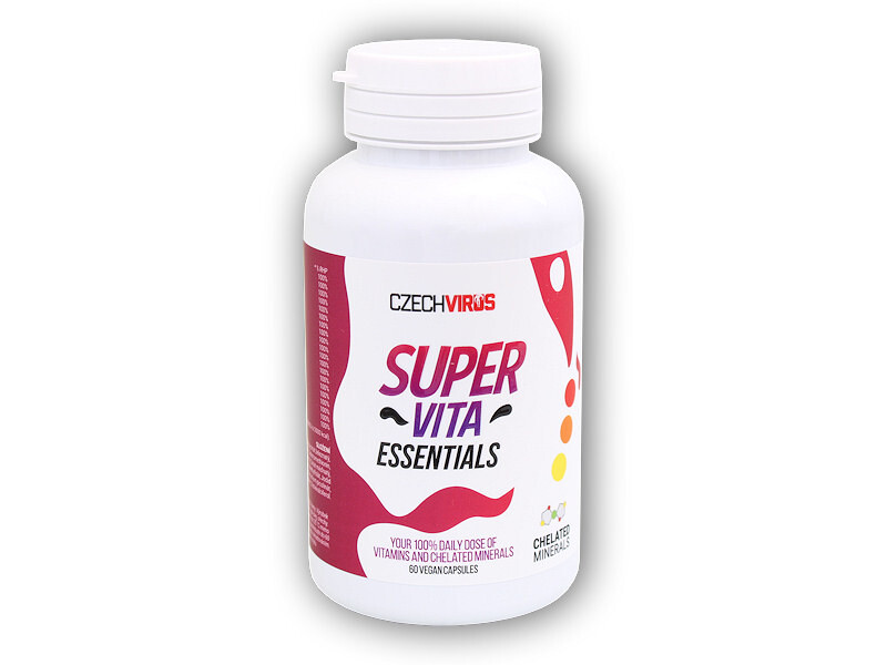 Czech Virus SuperVita Essentials 60 kapslí