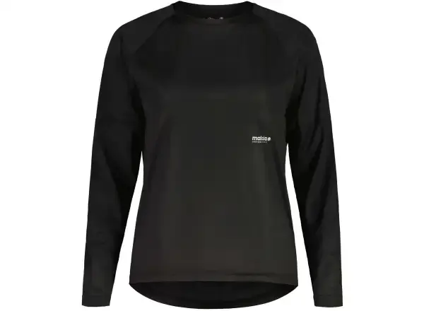 Maloja WolgaM. dámský dres dlouhý rukáv Deep Black vel. S