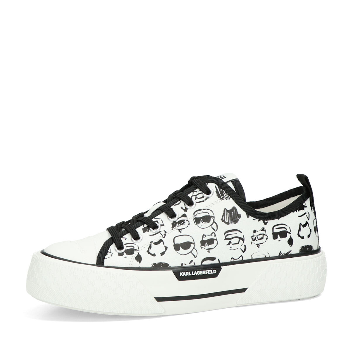 Karl Lagerfeld dámské stylové tenisky - bílé - 37