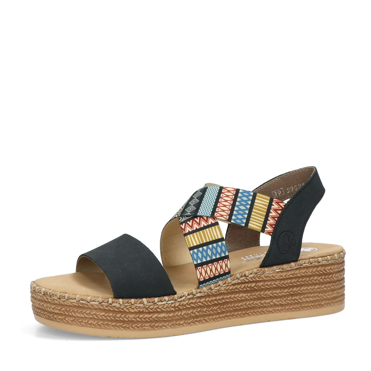 Rieker dámské komfortní sandály - tmavomodré - 36