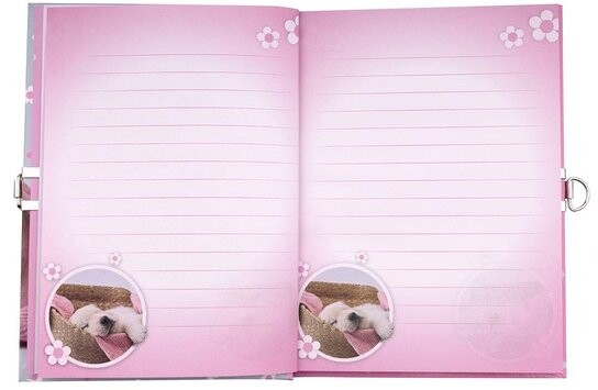 Zápisníček se zámkem DOGGIE