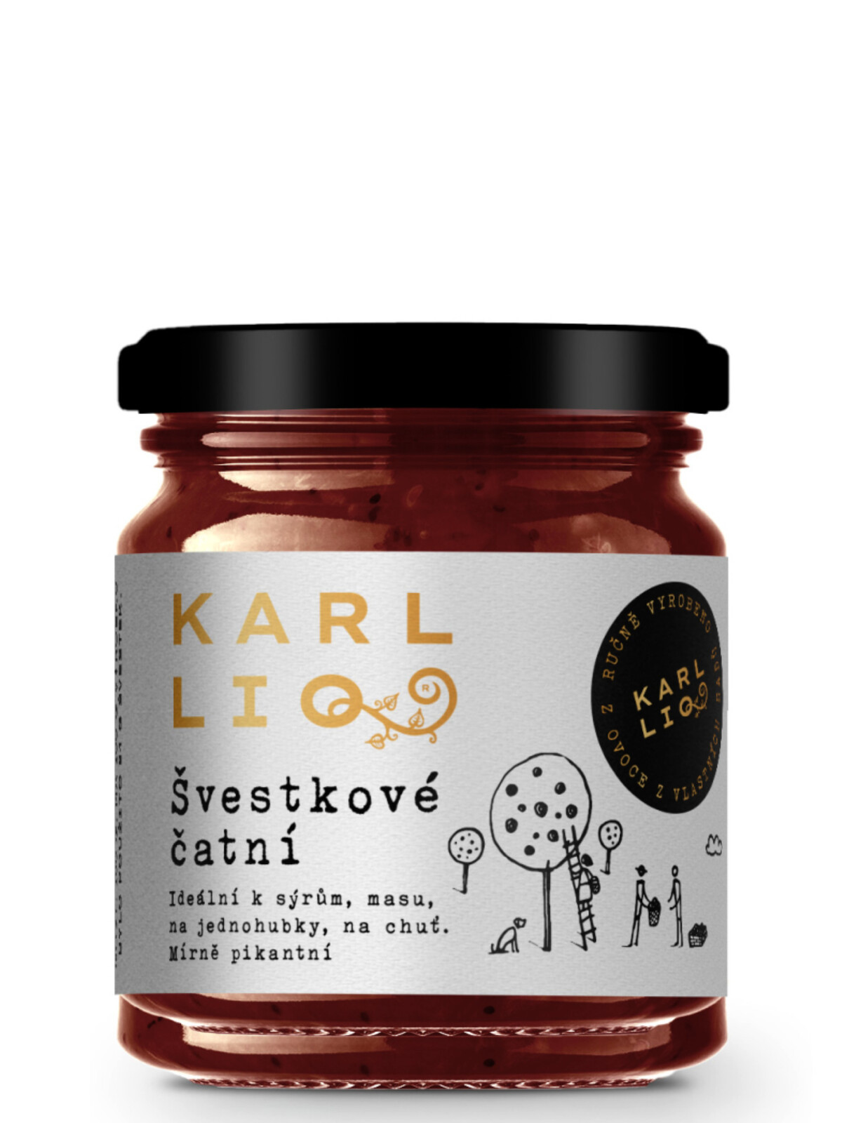 KarlLIQ distillery Karlliq Švestkové čatní 160g