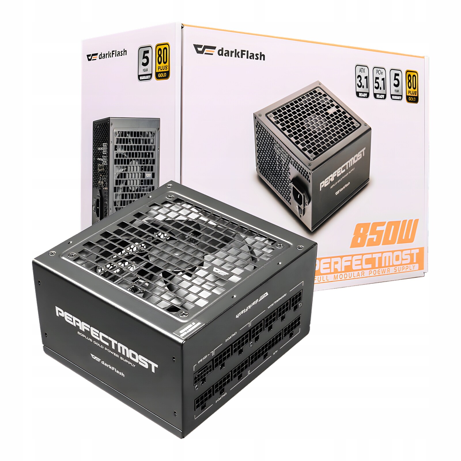 Darkflash PMT 80 Plus Gold 850W PC PSU