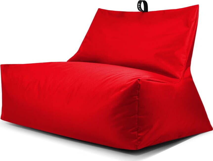 Červený sedací vak Icy Sofa – So Soft?