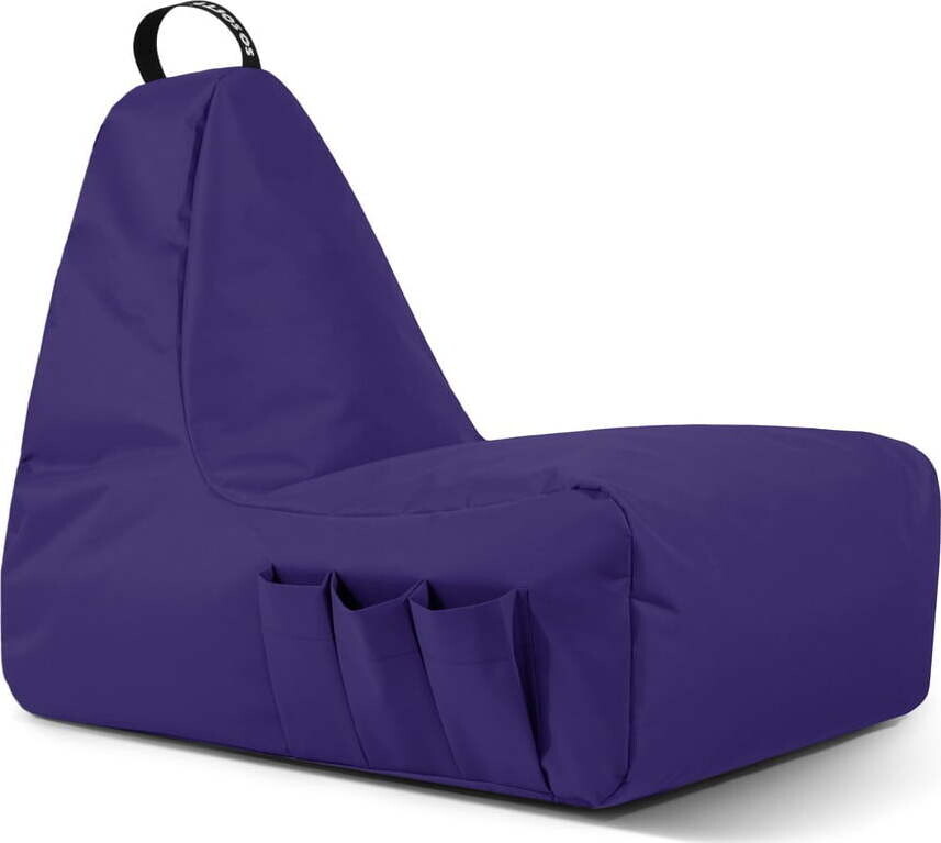 Fialový sedací vak Chill Gamer XL – So Soft?