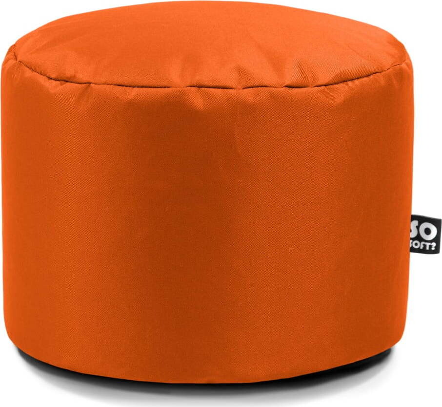 Oranžový dětský sedací vak Dot M – So Soft?