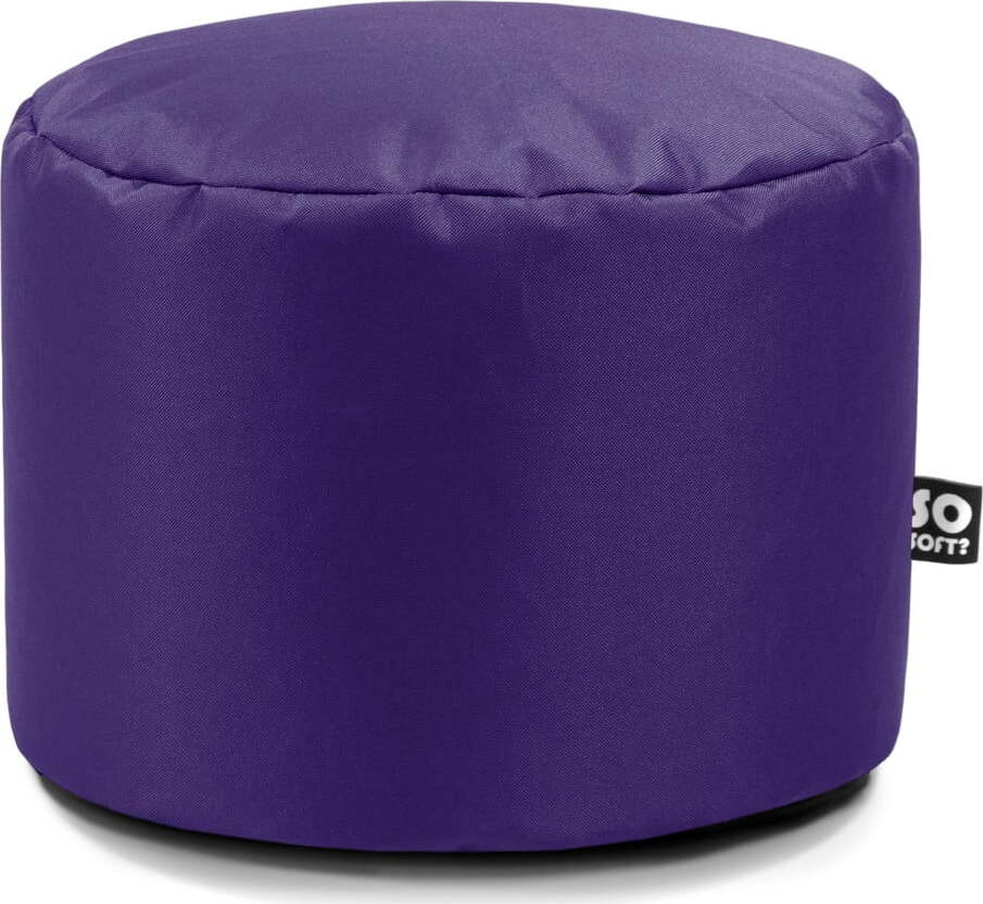 Fialový dětský sedací vak Dot M – So Soft?