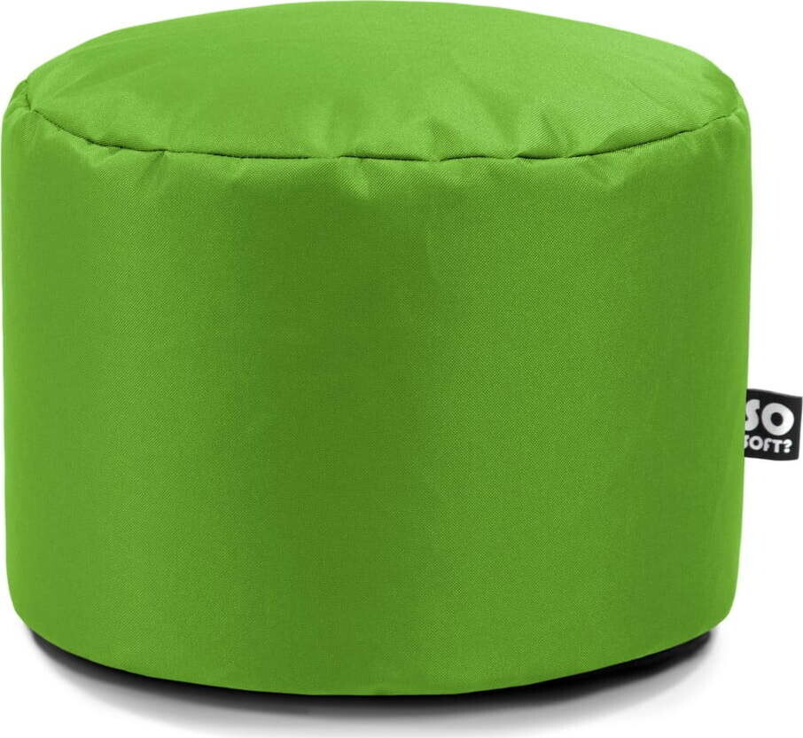 Zelený dětský sedací vak Dot M – So Soft?