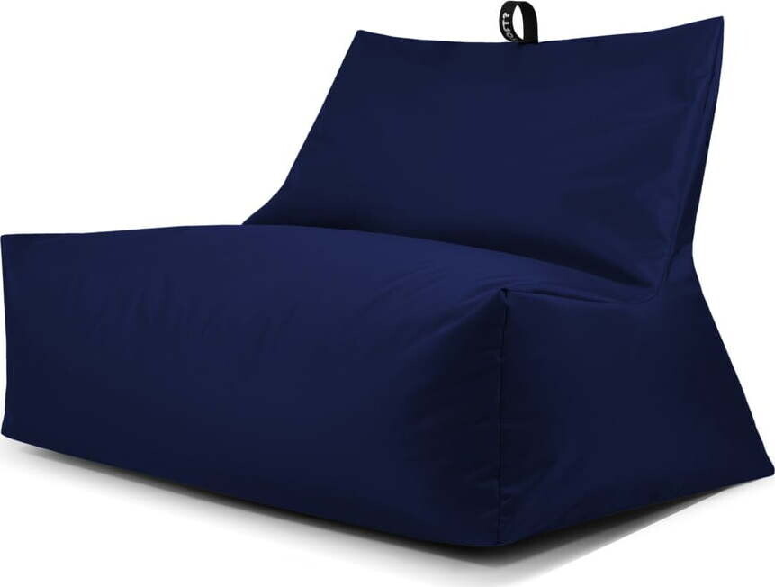 Tmavě modrý sedací vak Icy Sofa – So Soft?
