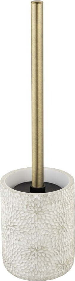 Bílá WC štětka z polyresinu Montalfano – Wenko